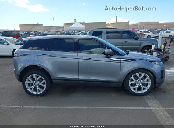 SALZP2FX7MH137990 2021 LAND ROVER RANGE ROVER EVOQUE Gray Вид задньої частини салону