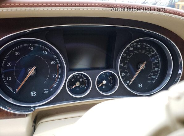 SCBEC9ZA8HC060974 2017 BENTLEY OTHER Tan Vista del cuadro de instrumentos