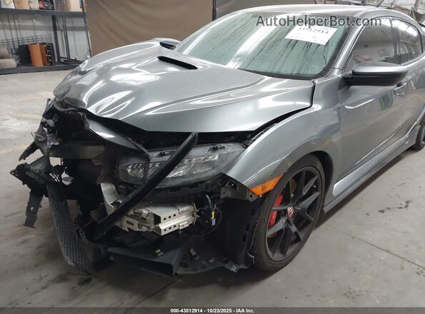 SHHFK8G70KU203088 2019 HONDA CIVIC TYPE R Серый Вид спереди