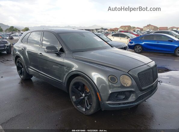SJAAC2ZV1JC022760 2018 BENTLEY BENTAYGA Gray Przód prawy