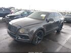 2018 Bentley Bentayga Activity Edition/black Edition/mulliner/onyx Edition/w12 Gray vin: SJAAC2ZV1JC022760