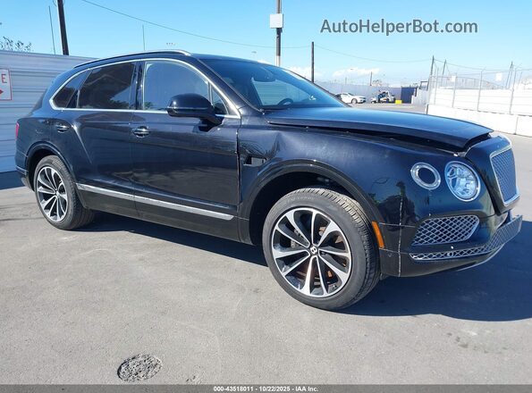 SJAAM2ZV1KC025074 2019 BENTLEY BENTAYGA Черный Передняя правая четверть