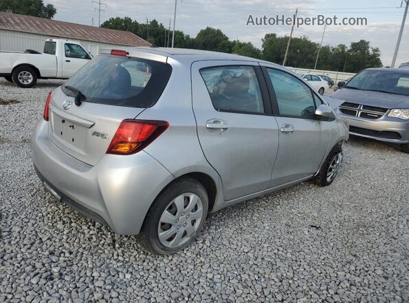 VNKKTUD37GA059960 2016 TOYOTA YARIS Серебряный Задняя правая четверть