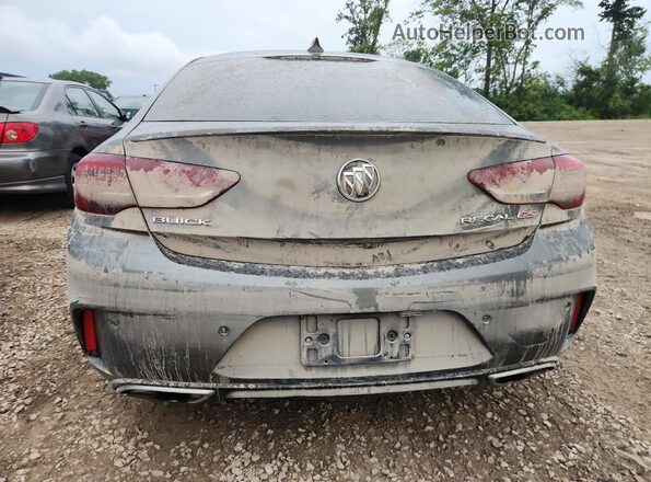 W04GS6SS5J1058928 2018 BUICK REGAL Угольный Вид сзади
