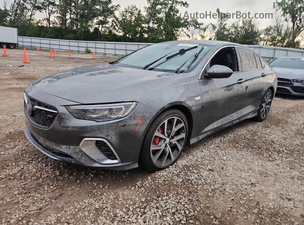 W04GS6SS5J1058928 2018 BUICK REGAL Угольный Передняя левая четверть