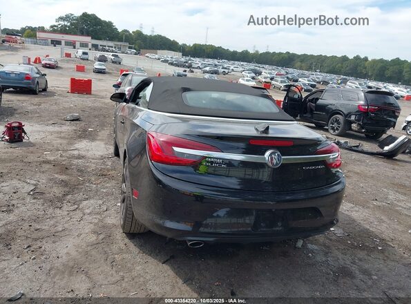 W04WH3N54HG056531 2017 BUICK CASCADA Черный Задняя левая четверть