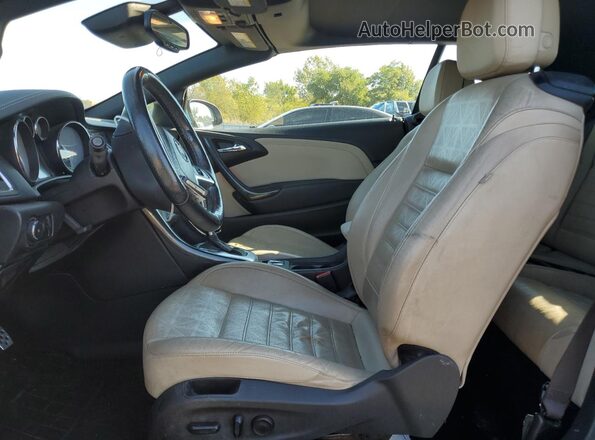 W04WJ3N58HG028347 2017 BUICK CASCADA Синий Вид салона спереди
