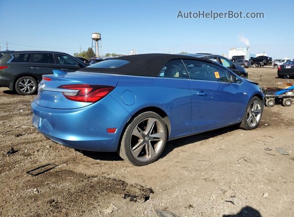 W04WJ3N58HG028347 2017 BUICK CASCADA Синий Задняя правая четверть
