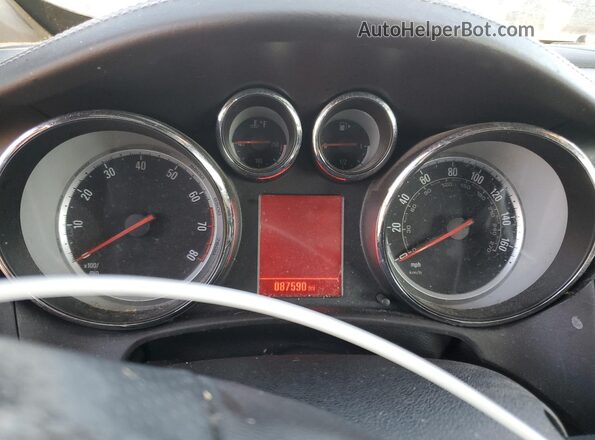 W04WJ3N58HG028347 2017 BUICK CASCADA Синий Вид щитка приборов