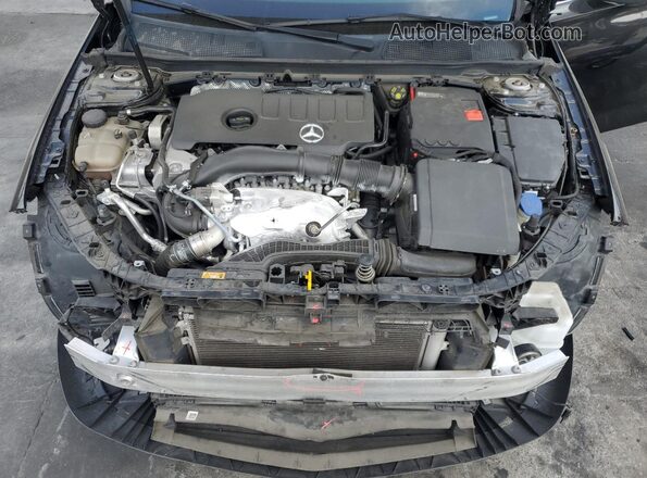 W1K3G4EB2MJ281525 2021 MERCEDES-BENZ A Черный Вид задней части салона