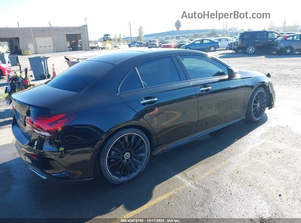 W1K3G4EB9MJ299469 2021 MERCEDES-BENZ A 220 Черный Задняя правая четверть