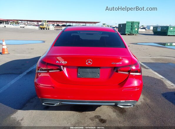 W1K3G4FB5LW043717 2020 MERCEDES-BENZ A 220 Красный 