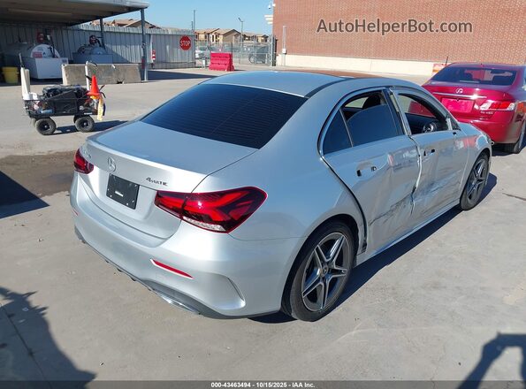W1K3G4FBXMJ290150 2021 MERCEDES-BENZ A 220 Серебряный Задняя правая четверть