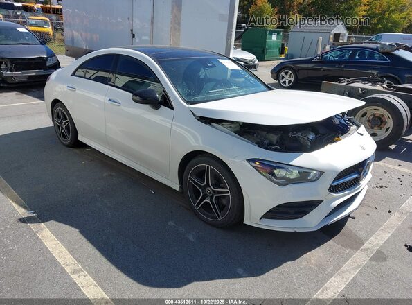 W1K5J4GB2NN296026 2022 MERCEDES-BENZ CLA-CLASS Белый Передняя правая четверть