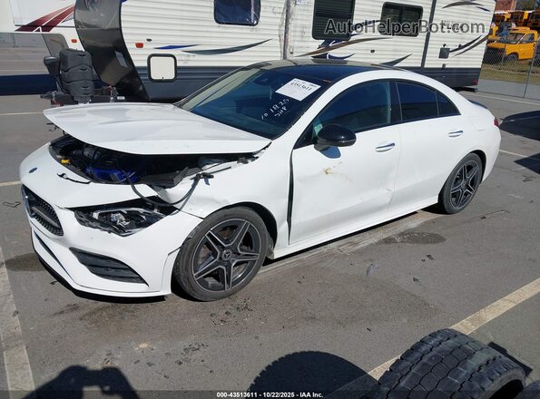 W1K5J4GB2NN296026 2022 MERCEDES-BENZ CLA-CLASS Белый Передняя левая четверть