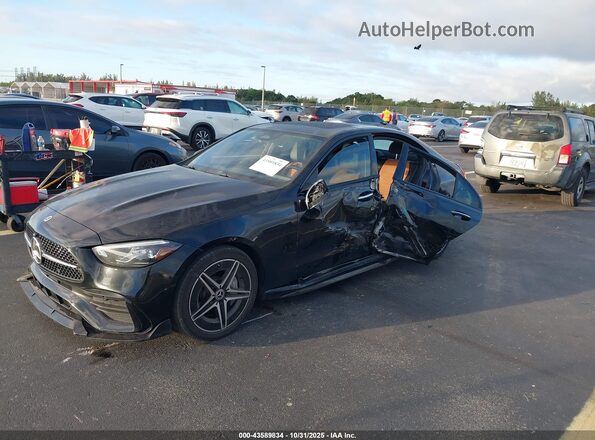 W1KAF4GB5PR110202 2023 MERCEDES-BENZ C-CLASS Black Передня ліва чверть
