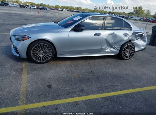 W1KAF4GB8PR124384 2023 MERCEDES-BENZ C-CLASS Серебряный Вид спереди
