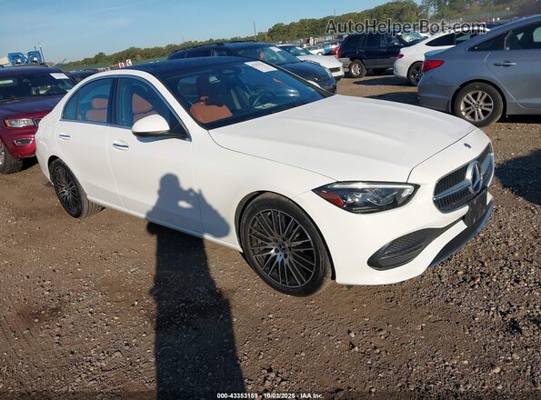 W1KAF4HB2PR075939 2023 MERCEDES-BENZ C-CLASS White Przód prawy