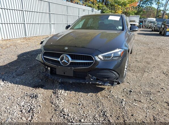 W1KAF4HB6PR092727 2023 MERCEDES-BENZ C-CLASS Black Front view