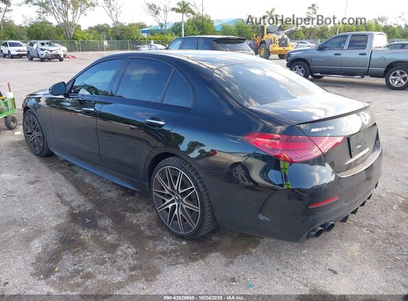 W1KAF8HB2RR203350 2024 MERCEDES-BENZ AMG C 43 Черный Задняя левая четверть