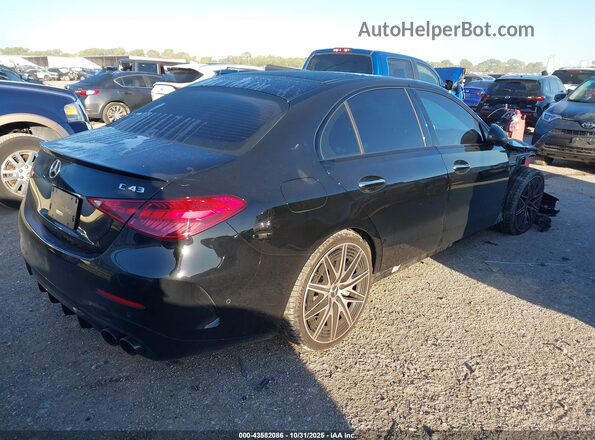 W1KAF8HB7PR136628 2023 MERCEDES-BENZ AMG C 43 Черный Задняя правая четверть