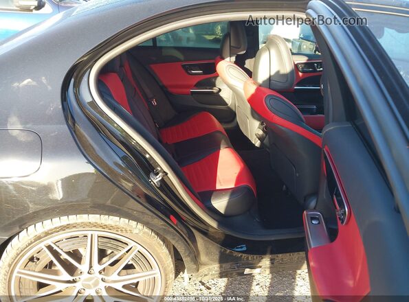 W1KAF8HB7PR136628 2023 MERCEDES-BENZ AMG C 43 Черный Вид наклейки с VIN-кодом