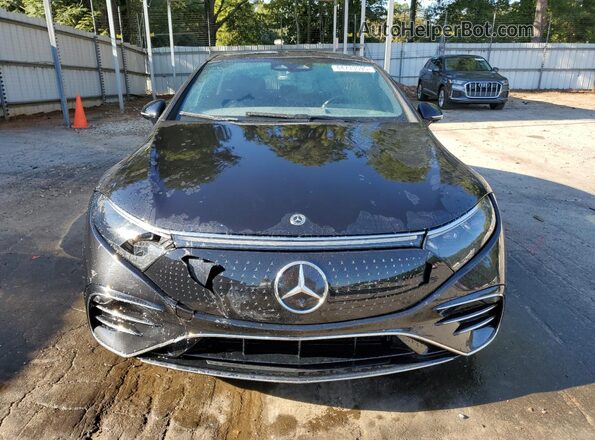 W1KCG2DB5NA014838 2022 MERCEDES-BENZ EQS Черный Вид спереди
