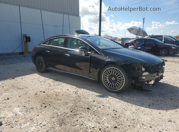 W1KCG2DB9NA014048 2022 MERCEDES-BENZ EQS Черный Передняя правая четверть