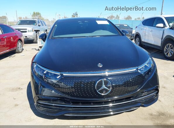 W1KCG2EB1RA047582 2024 MERCEDES-BENZ EQS 450 Черный Вид спереди