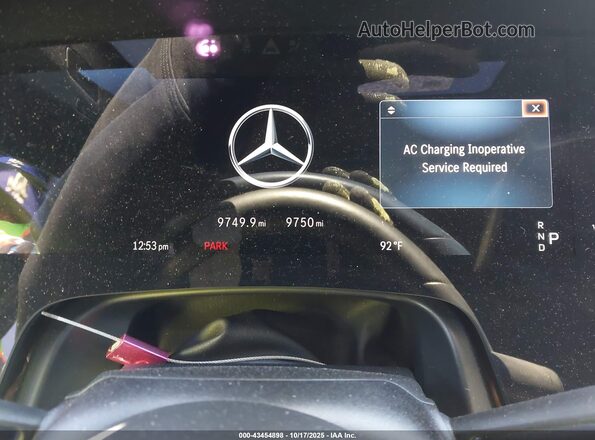 W1KCG2EB2RA047509 2024 MERCEDES-BENZ EQS 450 Черный Вид задних сидений