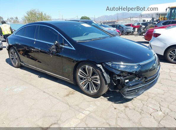 W1KCG2EB2RA047509 2024 MERCEDES-BENZ EQS 450 Черный Передняя правая четверть