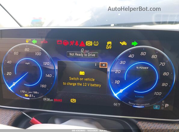 W1KEG2BB4RF051710 2024 MERCEDES-BENZ EQE 350+ Blue Vista de los asientos traseros