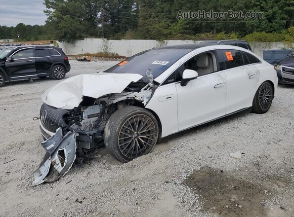 W1KEG5DB1PF024475 2023 MERCEDES-BENZ EQE Белый Передняя левая четверть