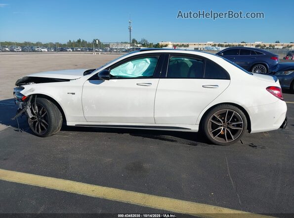 W1KWF6EB7MR614296 2021 MERCEDES-BENZ AMG C 43 White Widok wnętrza 360 stopni