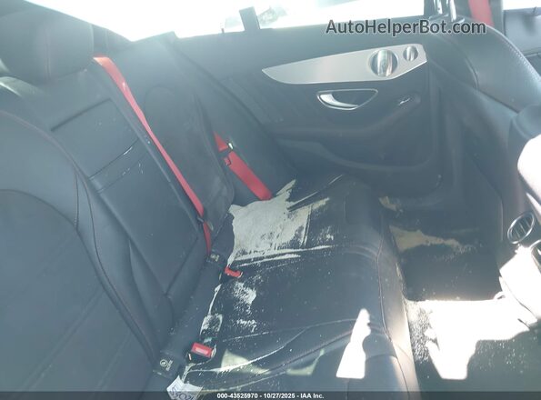 W1KWF6EBXLR585326 2020 MERCEDES-BENZ AMG C 43 Белый Вид наклейки с VIN-кодом