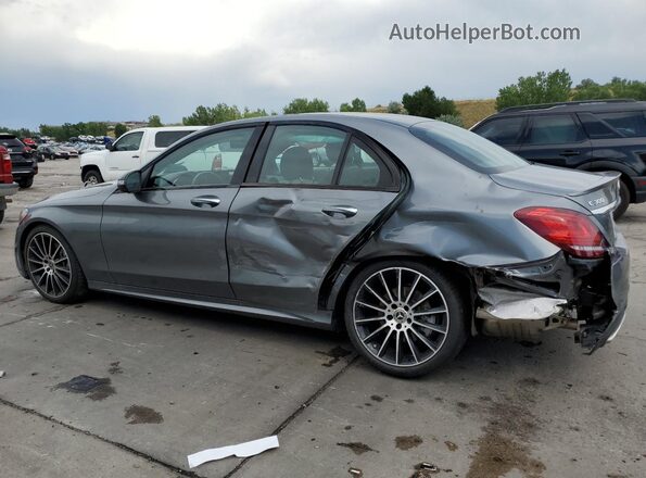 W1KWF8DB0MR630319 2021 MERCEDES-BENZ C Gray Задня ліва чверть