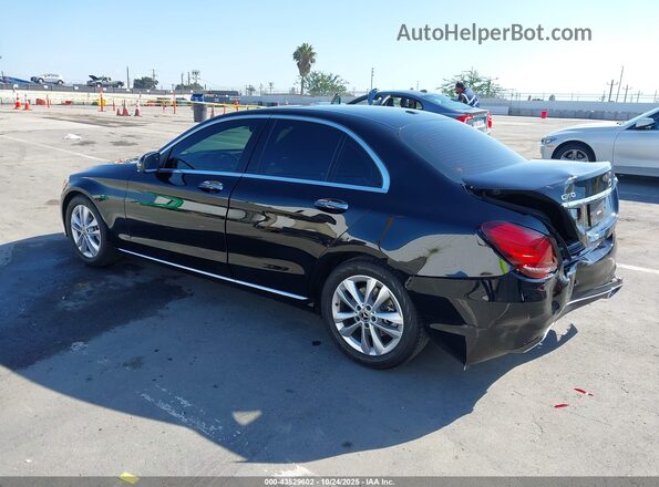 W1KWF8DB1MR630989 2021 MERCEDES-BENZ C-CLASS Black Rear left
