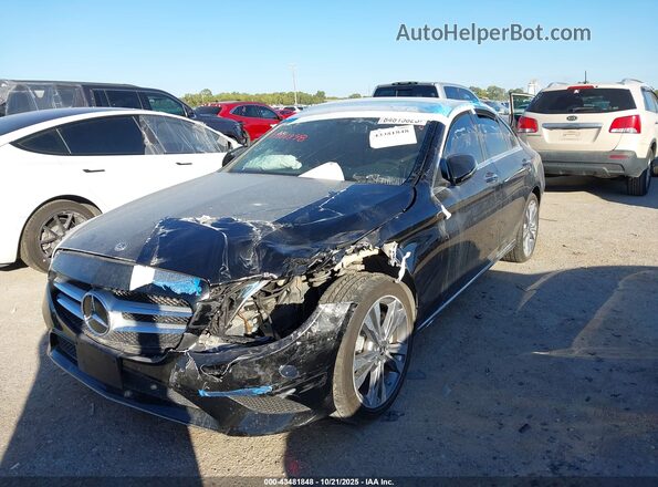 W1KWF8DB2MR647459 2021 MERCEDES-BENZ C-CLASS Черный Передняя левая четверть