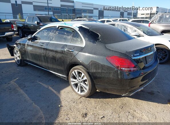 W1KWF8DB2MR647459 2021 MERCEDES-BENZ C-CLASS Черный Задняя левая четверть