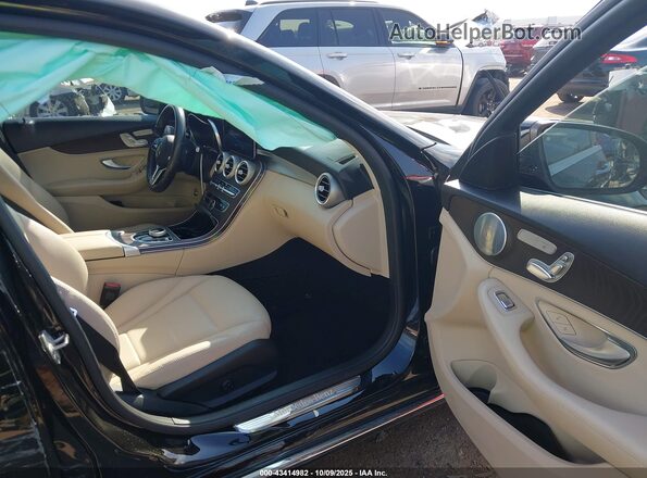 W1KWF8DB3LR572267 2020 MERCEDES-BENZ C-CLASS Black Вид салону спереду