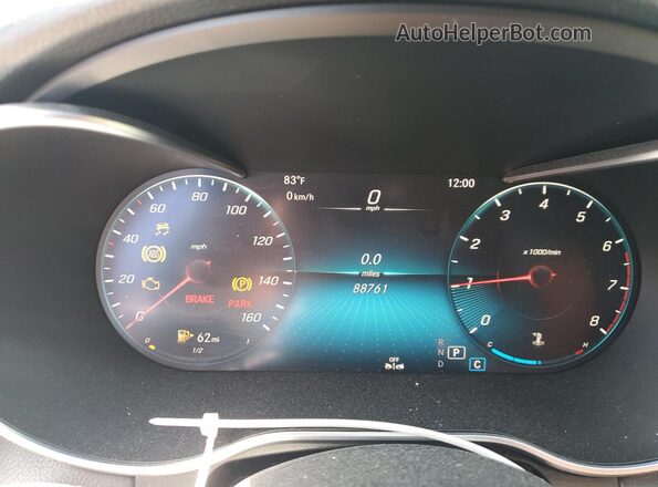 W1KWF8DB7MR617244 2021 MERCEDES-BENZ C Угольный Вид задних сидений