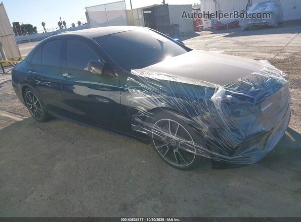 W1KWF8DB9MR634532 2021 MERCEDES-BENZ C-CLASS Black Delantero derecho