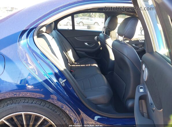W1KWF8EB3LR575975 2020 MERCEDES-BENZ C-CLASS Blue VIN კოდის სტიკერის ხედი