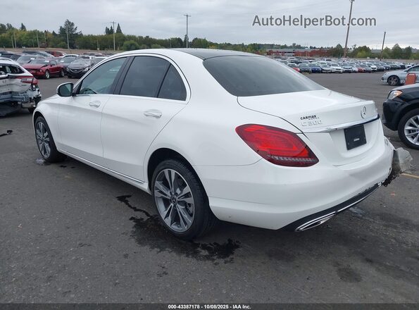 W1KWF8EB8MR625884 2021 MERCEDES-BENZ C-CLASS White Trasero izquierdo