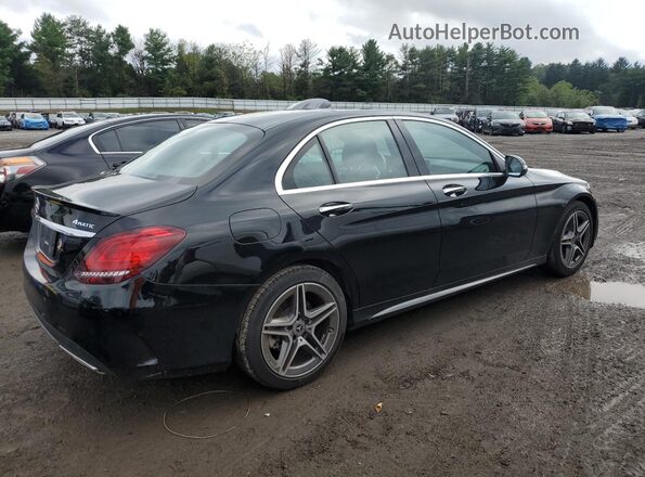 W1KWF8EB9MR648056 2021 MERCEDES-BENZ C Black Tył prawy