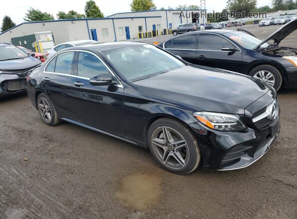 W1KWF8EB9MR648056 2021 MERCEDES-BENZ C Black Przód prawy