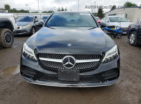 W1KWF8EB9MR648056 2021 MERCEDES-BENZ C Black Widok z przodu