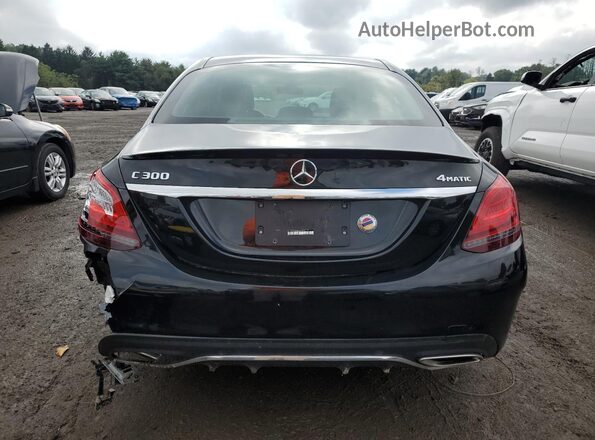 W1KWF8EB9MR648056 2021 MERCEDES-BENZ C Black Widok z tyłu