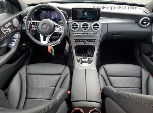 W1KWF8EB9MR648056 2021 MERCEDES-BENZ C Black Widok deski rozdzielczej