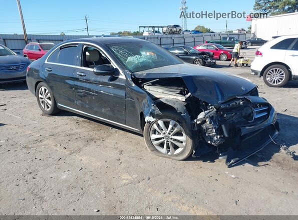 W1KWF8EBXMR648227 2021 MERCEDES-BENZ C-CLASS Черный Передняя правая четверть
